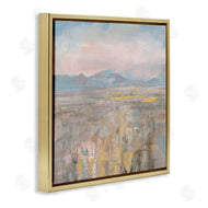 Danhui Nai | Abstract Mountain Landscape Soft Blue Brown Pink
