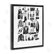 Mercedes Lopez Charro | Back to Black Quote Glam Fashion Mood Board