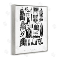 Mercedes Lopez Charro | Back to Black Quote Glam Fashion Mood Board