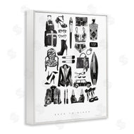 Mercedes Lopez Charro | Back to Black Quote Glam Fashion Mood Board