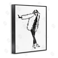 Mercedes Lopez Charro | Luxurious Fashionista Sassy Glam Pose Fur Coat