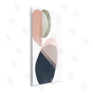 June Erica Vess | Asymmetrical Capsule Abstraction Blue Green Pink