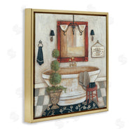 R. Rig | Chic Bathroom Interior Traditional Home Charm