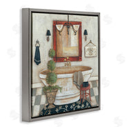 R. Rig | Chic Bathroom Interior Traditional Home Charm