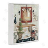 R. Rig | Chic Bathroom Interior Traditional Home Charm