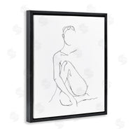 Ethan Harper | Minimal Female Figure Drawing Contour Linework