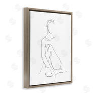 Ethan Harper | Minimal Female Figure Drawing Contour Linework