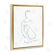 Ethan Harper | Minimal Female Figure Drawing Contour Linework