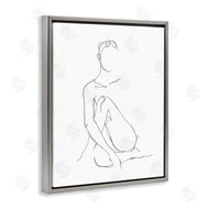 Ethan Harper | Minimal Female Figure Drawing Contour Linework