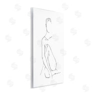 Ethan Harper | Minimal Female Figure Drawing Contour Linework