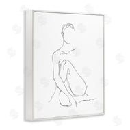 Ethan Harper | Minimal Female Figure Drawing Contour Linework