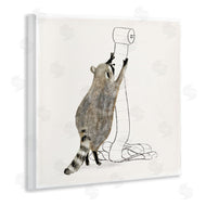 Victoria Barnes | Raccoon Toilet Paper Hoarder