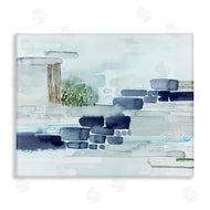 Grace Popp | Modern Abstract Coastal Landscape Organic Blocks