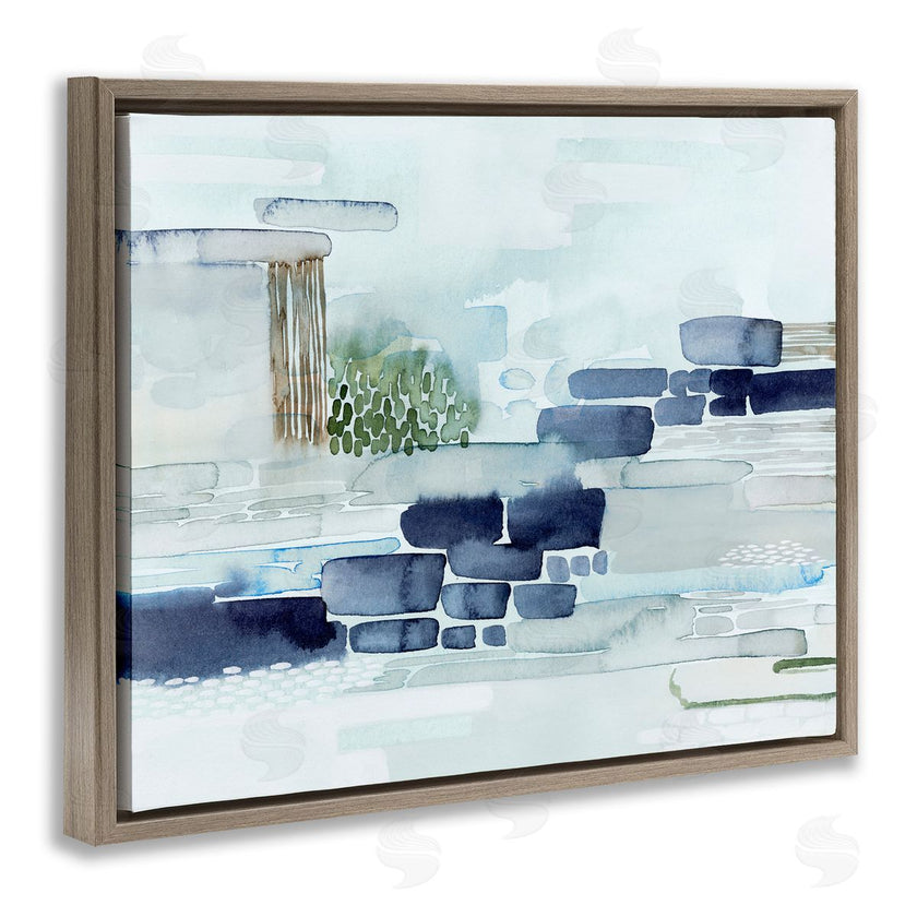 Grace Popp | Modern Abstract Coastal Landscape Organic Blocks