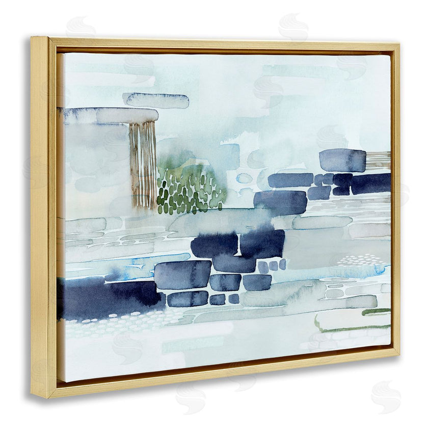 Grace Popp | Modern Abstract Coastal Landscape Organic Blocks