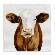 Victoria Barnes | Country Cow Minimal Portrait