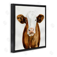 Victoria Barnes | Country Cow Minimal Portrait