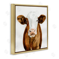 Victoria Barnes | Country Cow Minimal Portrait