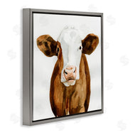 Victoria Barnes | Country Cow Minimal Portrait