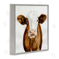 Victoria Barnes | Country Cow Minimal Portrait