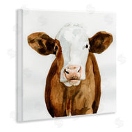 Victoria Barnes | Country Cow Minimal Portrait