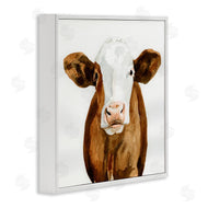 Victoria Barnes | Country Cow Minimal Portrait