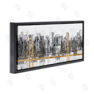 Jennifer Goldberger | Urban Golden Bridge Cityscape