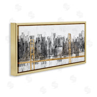 Jennifer Goldberger | Urban Golden Bridge Cityscape