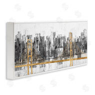 Jennifer Goldberger | Urban Golden Bridge Cityscape