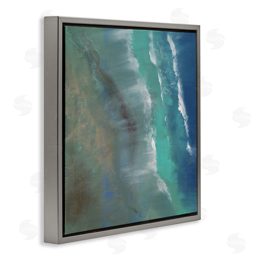 Sheila Finch | Coastal Waves From Above Seaside Abstraction