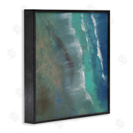 Sheila Finch | Coastal Waves From Above Seaside Abstraction