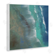 Sheila Finch | Coastal Waves From Above Seaside Abstraction