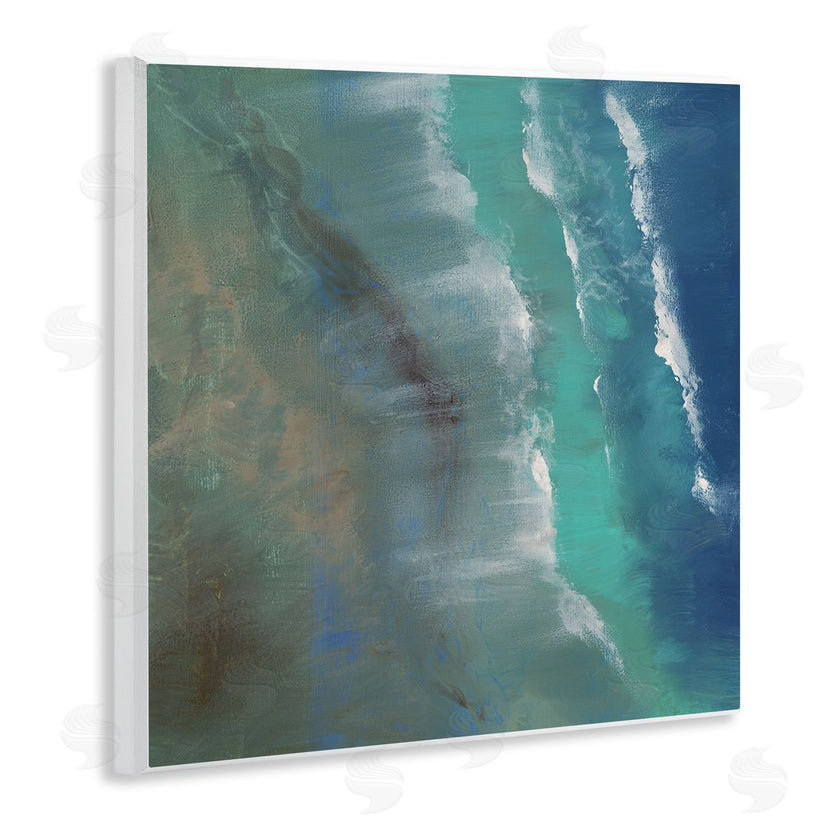 Sheila Finch | Coastal Waves From Above Seaside Abstraction