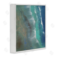 Sheila Finch | Coastal Waves From Above Seaside Abstraction