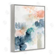 Victoria Barnes | Spring Forest Veil Abstract Tree Landscape