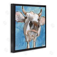 Jennifer Paxton Parker | Close Up White Cattle Farm Animal Portrait