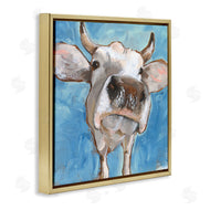 Jennifer Paxton Parker | Close Up White Cattle Farm Animal Portrait