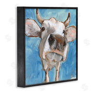 Jennifer Paxton Parker | Close Up White Cattle Farm Animal Portrait