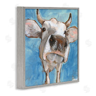 Jennifer Paxton Parker | Close Up White Cattle Farm Animal Portrait