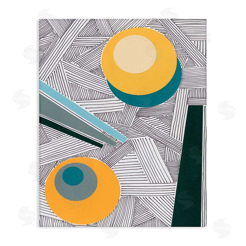 Regina Moore | Modern Geometric Abstraction Asymmetrical Circles