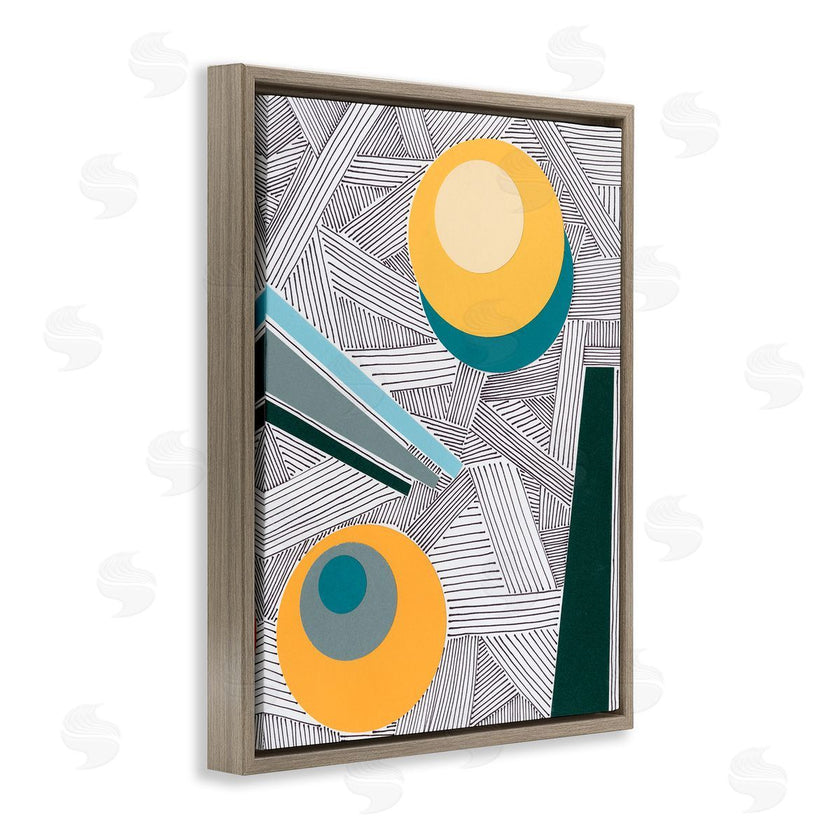Regina Moore | Modern Geometric Abstraction Asymmetrical Circles
