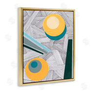 Regina Moore | Modern Geometric Abstraction Asymmetrical Circles