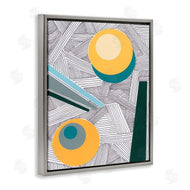 Regina Moore | Modern Geometric Abstraction Asymmetrical Circles