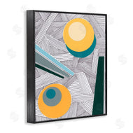 Regina Moore | Modern Geometric Abstraction Asymmetrical Circles
