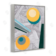 Regina Moore | Modern Geometric Abstraction Asymmetrical Circles