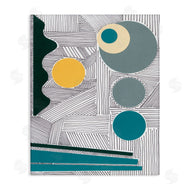 Regina Moore | Geometric and Line Abstraction Modern Circular Shapes