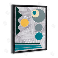 Regina Moore | Geometric and Line Abstraction Modern Circular Shapes