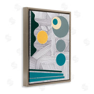 Regina Moore | Geometric and Line Abstraction Modern Circular Shapes