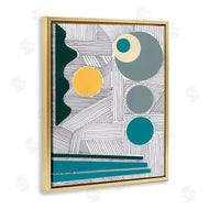 Regina Moore | Geometric and Line Abstraction Modern Circular Shapes