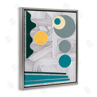 Regina Moore | Geometric and Line Abstraction Modern Circular Shapes